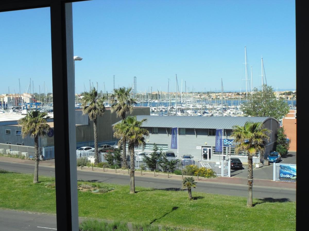 Cap D'Agde 300M Plage Du Mole,Vue Port,Parking,Lave Linge,Piscine Apartman Kültér fotó